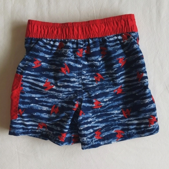 mick mack rash guard & swim trunks matching set 2T toddler boys - Picture 8 of 8